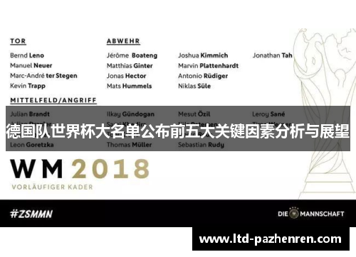 德国队世界杯大名单公布前五大关键因素分析与展望